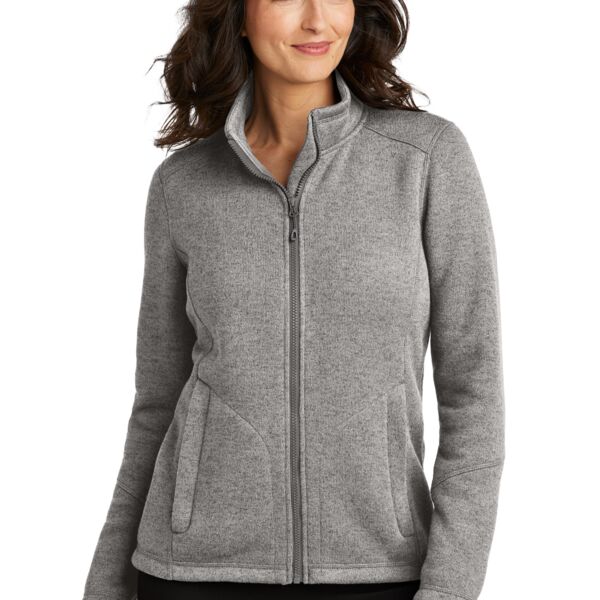 Women's Arc Sweater Fleece Jacket Thumbnail