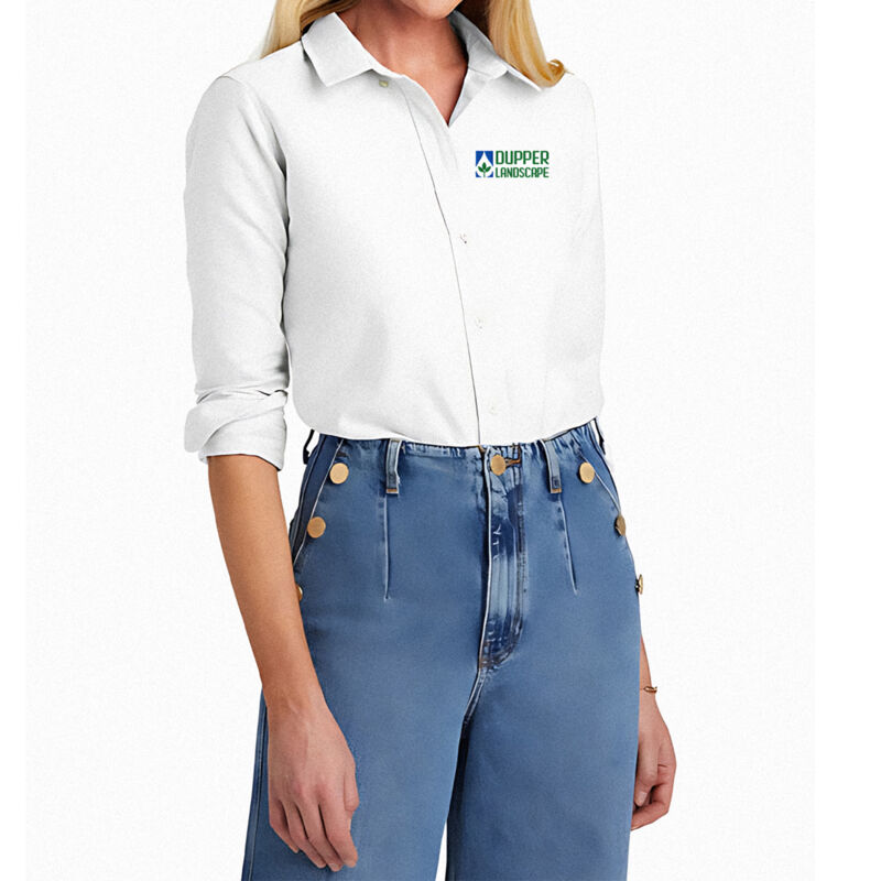   - Women's Casual Oxford Cloth Shirt Thumbnail