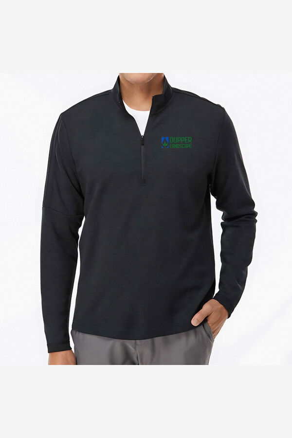   - Men's 3-Stripe Quarter-Zip Sweater Pullover Thumbnail