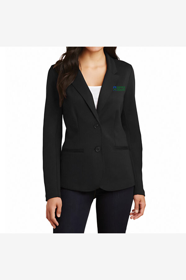   - Women's Knit Blazer Thumbnail