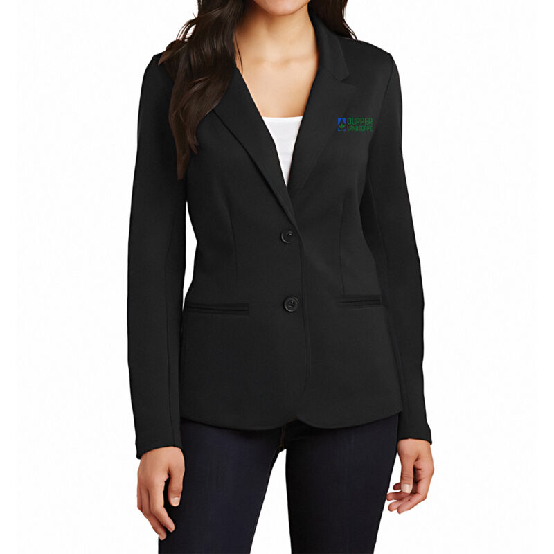   - Women's Knit Blazer Thumbnail