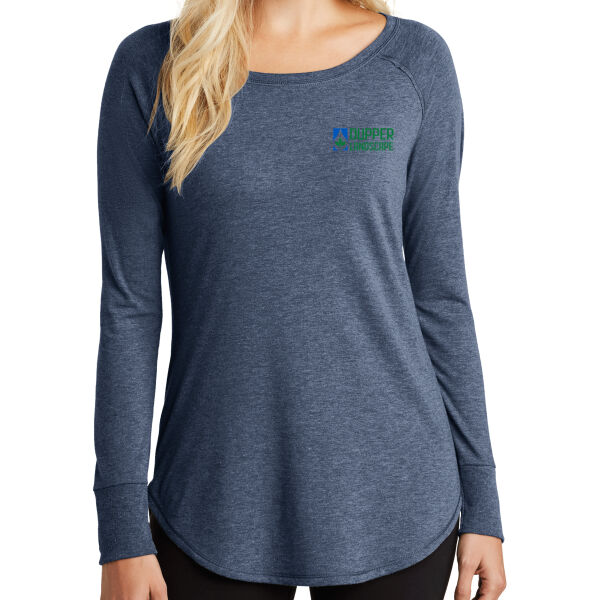   - Women's Perfect Tri ® Long Sleeve Tunic Tee Thumbnail