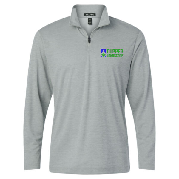   - Men's Pro-Lock Performance Mélange Quarter-Zip Pullover Thumbnail